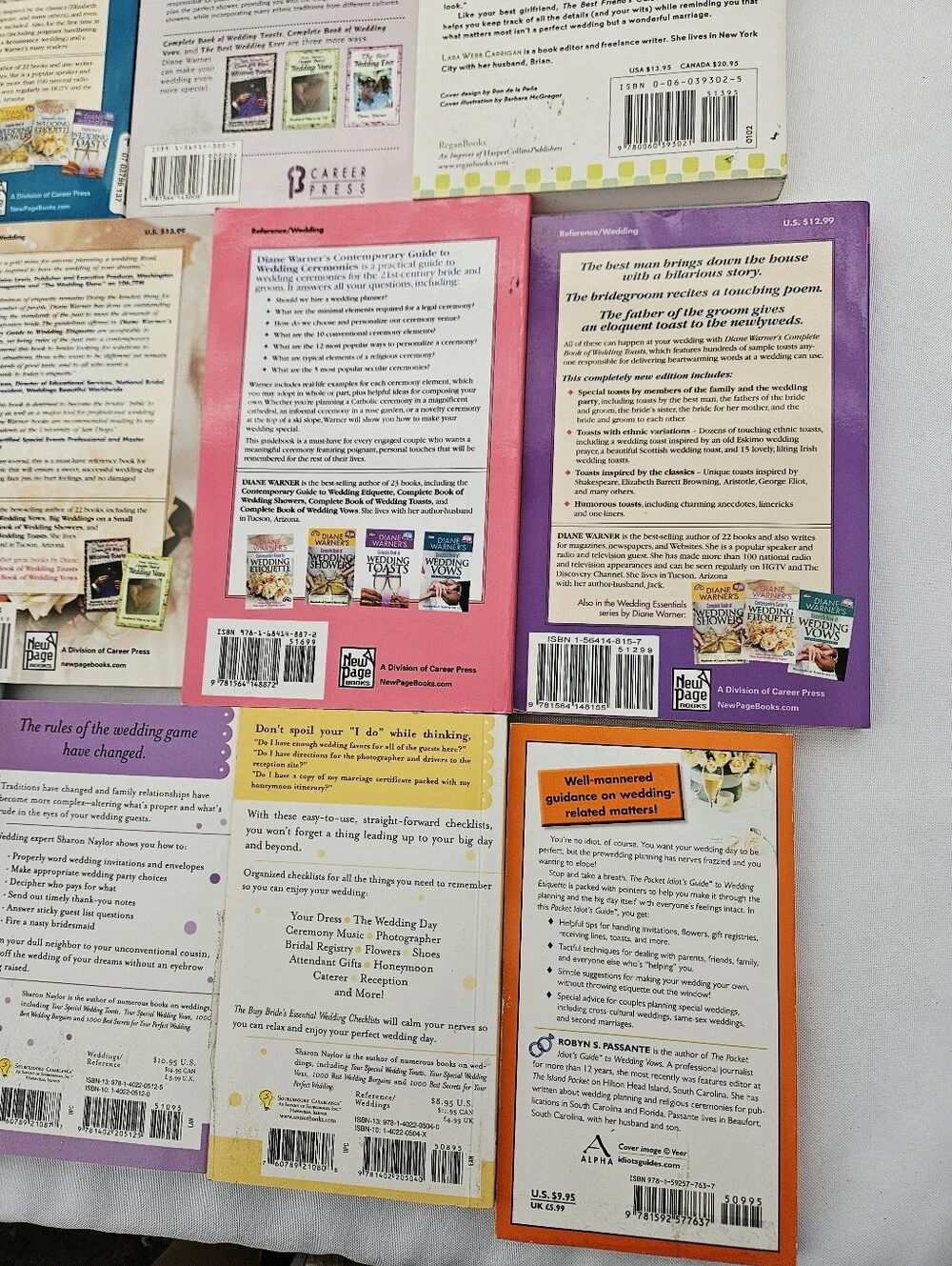 11 Wedding Guide Books, Planner Checklists, Ceremony, Vows, Groomsmen